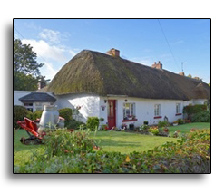 Thatched roof in Adare